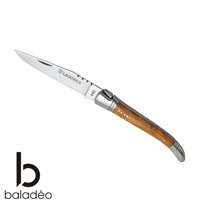 baladeo(Хǥ) Laguiole knife 11 olive tree wood bd-0015 ȥɥ  饮 饤衼 ơ֥ ʥ