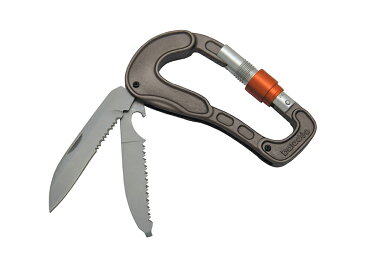 baladeo(バラデオ) Carabiner Cliff bd-040 アウトドア サバイバル キャンプ グッズ カラビナ ナイフ 多機能