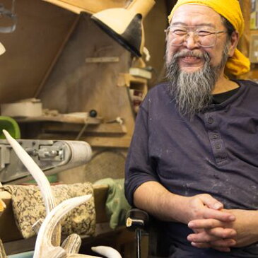 Bush Craft Inc ブッシュクラフト 鹿角ナイフ ラージ 自然派 キャンプ アウトドア