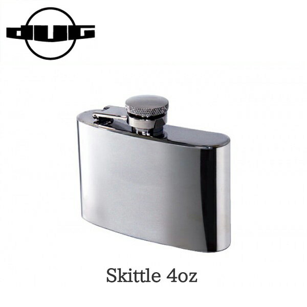 Rakuten - DUG(ダグ) スキットル 4oz DG-0601 アウトドア サバイバル キャンプ グッズ ステンレス製 蓋落下防止 プレゼント