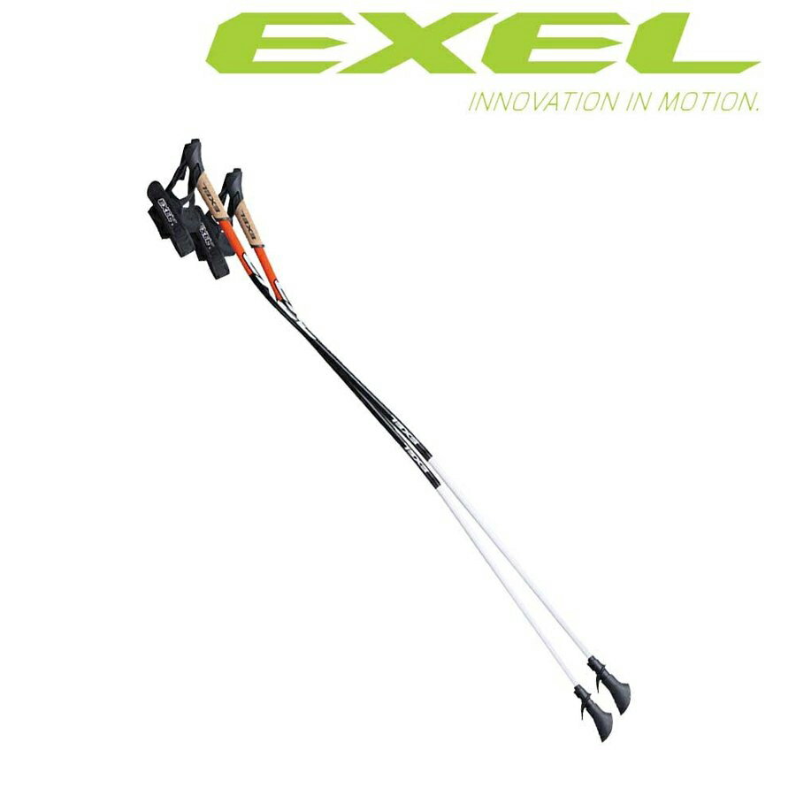 105cm〜125cm EXEL exel エクセル NORDIC PRO CURVE WC ノルディックウォーキング NWR13007J