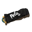 POLeR ポーラー パッカブルスケートバッグ PACKABLE SKATE BAG BLACK アウトドア 用品 キャンプ グッズ