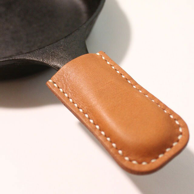 What will be will be スキレットハンドル用レザーカバー 国産 本革 ハンドメイド アウトドア キャンプ通販格安セール情報 楽天 通販