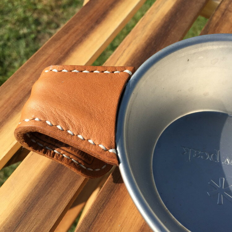 What will be will be スノーピーク シェラカップハンドル用レザーカバー 国産 本革 ハンドメイド アウトドア キャンプ 【rcm】通販格安セール情報 楽天 通販