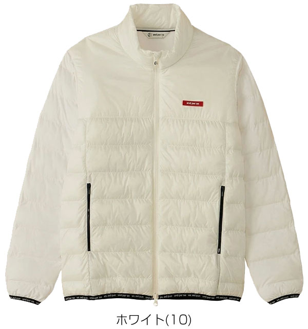 アンパスィ and per se エナジーコクーン フルジップ 中綿ブルゾン ゴルフウェア メンズ M-LL AMF1123G2 [即納]