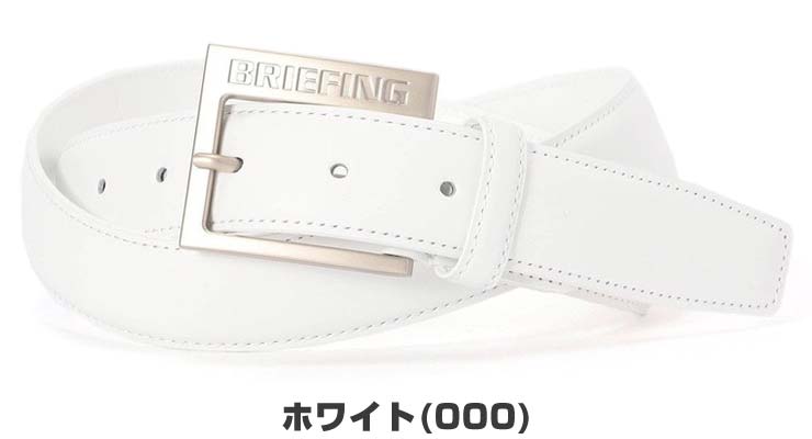 ブリーフィング ゴルフ スクエアバックル レザー ベルト ゴルフウェア メンズ BRG261F05