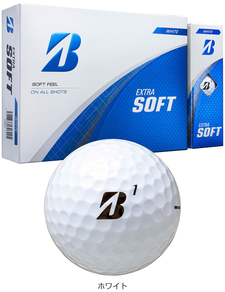 無料オウンネーム対応・3ダース価格 ブリヂストンゴルフ EXTRA SOFT ゴルフボール ...