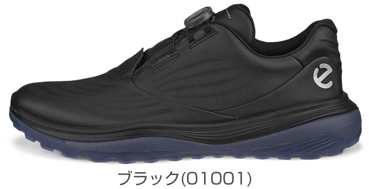 エコー ゴルフシューズ メンズ LT1 BOA 132274 カラー：ブラック(01001)