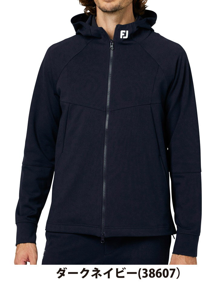フットジョイ コンテンポラリー マルチストレッチ フルジップ フーディー ゴルフウェア メンズ 2025年秋冬モデル M-XL FJ-F25-M03 [即納]