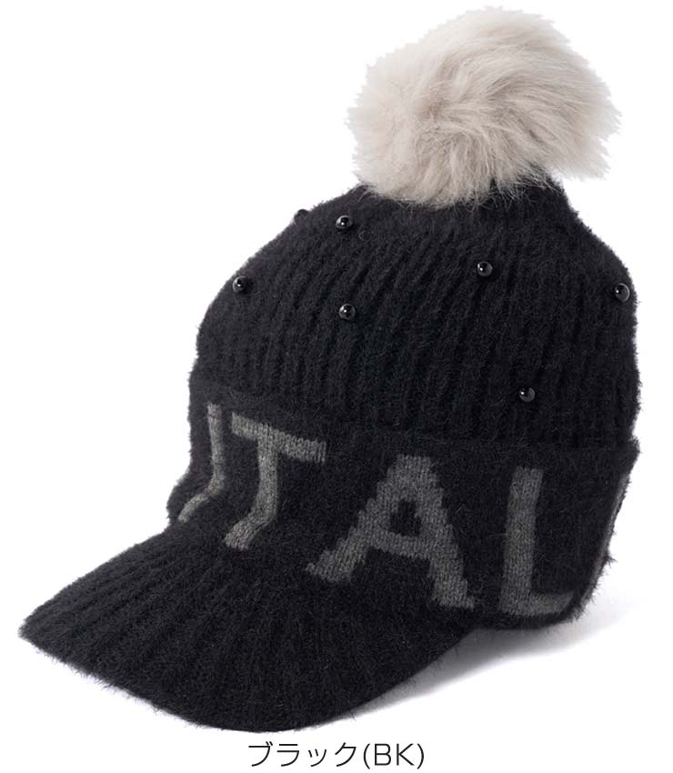 フィラゴルフ パール付き ニットキャップ ウェア レディース 794-907 [即納]