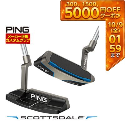 ＼エントリーで最大10万ポイント！9/20 00:00‐9/30 23:59／ [タイムセール] 特注カスタムクラブ ピン SCOTTSDALE ANSER 2D パター