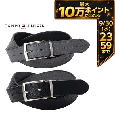 ＼エントリーで最大10万ポイント！9/20 00:00‐9/30 23:59／ [タイムセール] トミーヒルフィガー ゴルフ リバーシブル ベルト ゴルフウェア メンズ THMB0FV2