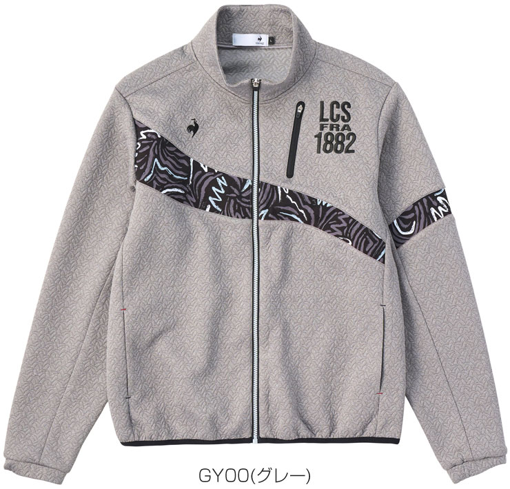 ルコックスポルティフ ゴルフ ストレッチフォーサー キルトジャガード フルジップ ブルゾン ウェア メンズ LG4FSW51M M-3L [即納]