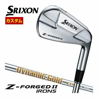 特注カスタムクラブ スリクソン Z-FORGED II アイアン ダイナミックゴールド D.S.T. New Design シャフト 5本セット[＃6-P]