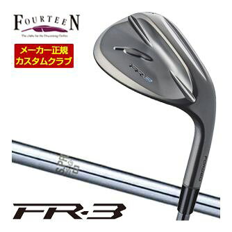 乐天商城 - 特注カスタムクラブ フォーティーン FR-3 ウエッジ ダイヤモンドブラックサテン仕上げ N.S. PRO 1050GH シャフト