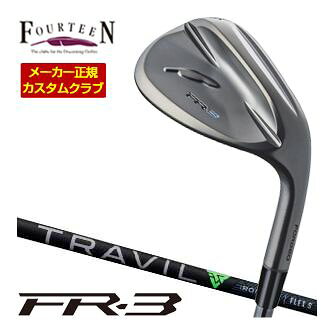 樂天商城 - [タイムセール] 特注カスタムクラブ フォーティーン FR-3 ウエッジ ダイヤモンドブラックサテン仕上げ フジクラ TRAVIL IRON シャフト