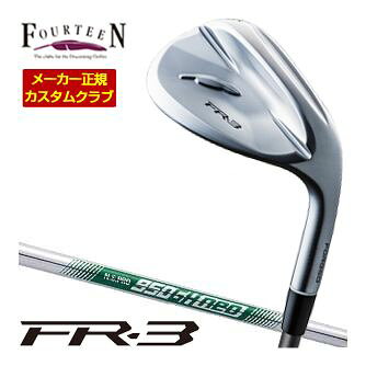 Fourteen フォーティーン FR-3 FR3 ウェッジ パールサテン仕上げ 右用 N.S.PRO NSPRO NSプロ 日本シャフト 950GH neo NEO ネオ 46度 48度 50度 52度 54度 56度 58度 ギャップウェッジ サンドウェッジ ロブウェッジ ピッチングウェッジメーカー希望小売価格はメーカーカタログに基づいて掲載していますフォーティーン FR-3 ウェッジ 特注カスタムクラブ ▲標準シャフト装着時スペック（参考スペック）▲ 2026年4月17日発売開始予定となります。 長さ、バランス指定について 標準長さをご指定の場合は、メーカー規定の長さになります。 ±0.5インチの範囲で無料対応可能です。 標準バランスご希望の場合は、メーカー推奨バランスになります。 ご希望のバランス・長さをご指定の場合は、バランスをコメント欄にご記入下さい。 バランスは1ポイント刻みでの対応となります。 0.5ポイント刻みのご指定はメーカーにてお受け致しかねます。 ヘッド・シャフト重量により、お客様のご希望のスペックに添えない場合が御座います。 その際は、当方よりメールにてご連絡致します。 グリップについて