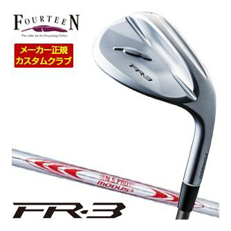 FOURTEEN - 特注カスタムクラブ フォーティーン FR-3 ウエッジ パールサテン仕上げ N.S.PRO MODUS3 TOUR130 シャフト