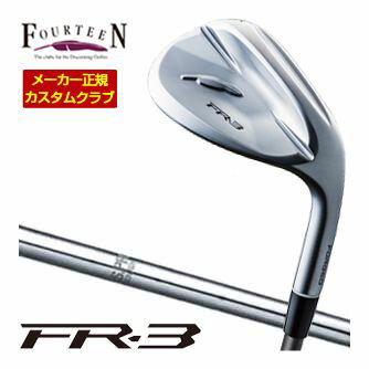 Fourteen フォーティーン FR-3 FR3 ウェッジ パールサテン仕上げ 右用 N.S.PRO NSPRO NSプロ 日本シャフト 950GH HT 46度 48度 50度 52度 54度 56度 58度 ギャップウェッジ サンドウェッジ ロブウェッジ ピッチングウェッジメーカー希望小売価格はメーカーカタログに基づいて掲載していますフォーティーン FR-3 ウェッジ 特注カスタムクラブ ▲標準シャフト装着時スペック（参考スペック）▲ 2026年4月17日発売開始予定となります。 長さ、バランス指定について 標準長さをご指定の場合は、メーカー規定の長さになります。 ±0.5インチの範囲で無料対応可能です。 標準バランスご希望の場合は、メーカー推奨バランスになります。 ご希望のバランス・長さをご指定の場合は、バランスをコメント欄にご記入下さい。 バランスは1ポイント刻みでの対応となります。 0.5ポイント刻みのご指定はメーカーにてお受け致しかねます。 ヘッド・シャフト重量により、お客様のご希望のスペックに添えない場合が御座います。 その際は、当方よりメールにてご連絡致します。 グリップについて