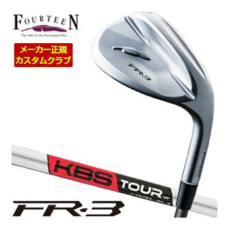 乐天商城 - 特注カスタムクラブ フォーティーン FR-3 ウエッジ パールサテン仕上げ KBS TOUR C-TAPER シャフト