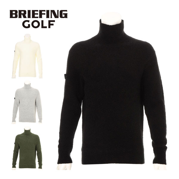 ブリーフィング ゴルフ ブークレヤーン タートルネック セーター ゴルフウェア メンズ 2025年秋冬モデル S-XL BRG253M49