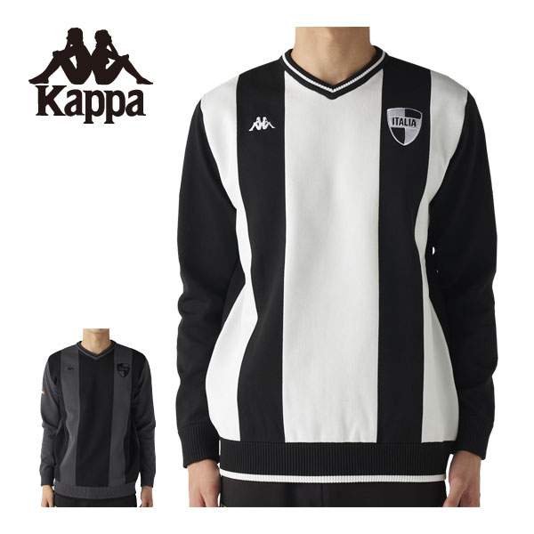 カッパ ゲームライン Vネック ニット ゴルフウェア メンズ 2025年秋冬モデル M-3L 635-702 [即納]