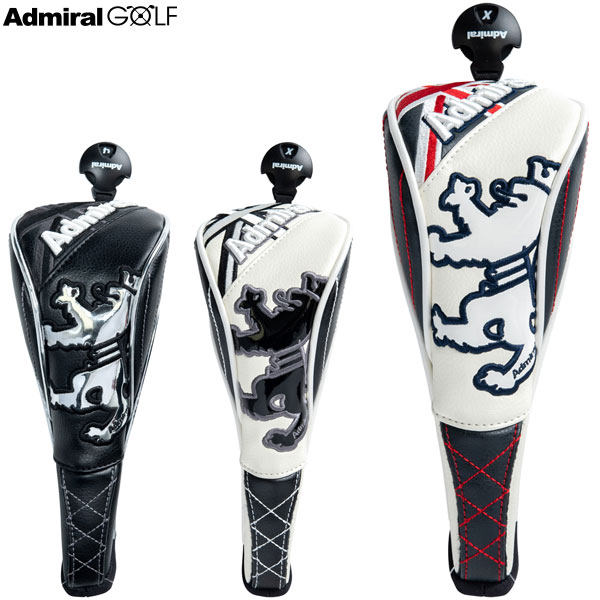 [セール]アドミラルゴルフ ヘッドカバー ユーティリティー用 スポーツモデル ADMG1BH6
