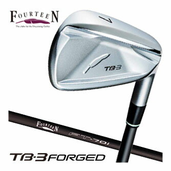 FOURTEEN - フォーティーン 2025NEW TB-3 FORGED アイアン FT-70i カーボンシャフト 4本セット[＃7-P]