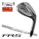 特注カスタムクラブ フォーティーン FR-5 ウエッジ ダイヤモンドブラックサテン仕上げ AMT TOUR WHITE シャフト