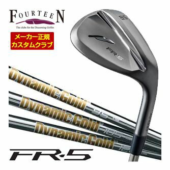 リニアな操作性が追求された「FRZ」、そして完全なるオートマチック機能の「DJ-6」 特徴が際立つ2 モデルのちょうど中間に位置する機能を目指したのが新作「FR-5」です 全てのゴルファーのニーズに対応できる汎用性を誇り、全てのウェッジにおいてスタンダードになれるユニバーサルなパフォーマンスを実現しています Fourteen フォーティーン FR-5 ウェッジ ダイヤモンドブラックサテン仕上げ 右用 DG85 DG95 DG105 DG120フォーティーン FR-5 ウェッジ 特注カスタムクラブ ▲標準シャフト装着時スペック（参考スペック）▲ 2025年5月17日発売開始予定となります。 長さ、バランス指定について 標準長さをご指定の場合は、メーカー規定の長さになります。 ±0.5インチの範囲で無料対応可能です。 標準バランスご希望の場合は、メーカー推奨バランスになります。 ご希望のバランス・長さをご指定の場合は、バランスをコメント欄にご記入下さい。 バランスは1ポイント刻みでの対応となります。 0.5ポイント刻みのご指定はメーカーにてお受け致しかねます。 ヘッド・シャフト重量により、お客様のご希望のスペックに添えない場合が御座います。 その際は、当方よりメールにてご連絡致します。 グリップについて