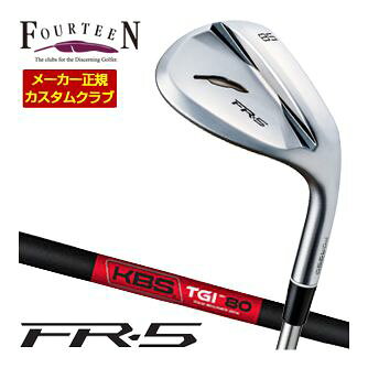 乐天商城 - 特注カスタムクラブ フォーティーン FR-5 ウエッジ パールサテン仕上げ TGI 90/95/100/110 シャフト