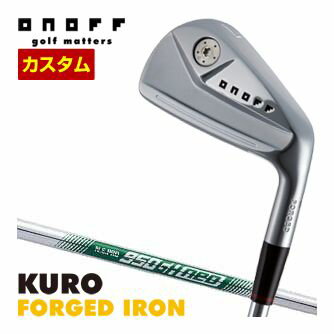 特注カスタムクラブ オノフ 2024 KURO FORGED アイアン 4本セット[＃7-P] N.S.PRO 950GH neo シャフト 標準グリップ仕様