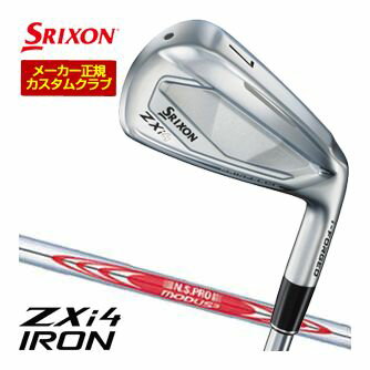 20％OFFクーポン対象！特注カスタムクラブ スリクソン ZXi4 アイアン N.S.PRO MODUS3 SYSTEM3 TOUR125 シャフト 単品[＃4、＃5、＃6、＃7、＃8、＃9、PW、AW、SW]