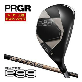 PRGR - 特注カスタムクラブ プロギア SUPER egg ユーティリティ UST Mamiya ATTAS SPEED F シャフト [ルール適合外]