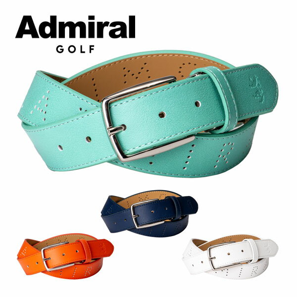 メーカー希望小売価格はメーカーカタログに基づいて掲載しています。ADMIRAL GOLF WEAR アドミラル ゴルフ おすすめ オススメ ゴルフ ゴルフ用品 ゴルフウエア アパレル 洋服 アクセサリー パンチング 通気 フリーカット 白 ホワイト ネイビー オレンジ グリーン DM23SSACSAdmiral GOLF ベルト パンチング ADMB3AV3 パンチングでADMIRALロゴを表現し、通気性も兼ねている。 素材 合成皮革 サイズ L110cm×W3.5cm（フリーカット可能仕様） ブランド紹介