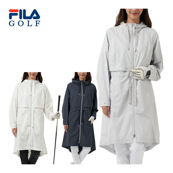 メーカー希望小売価格はメーカーカタログに基づいて掲載しています。FILA GOLF ゴルフ オススメ おすすめ 女性 アパレル ゴルフ用品 ウエア 洋服 レディースウェア ウィメンズ 雨具 レイングッズ カッパ レインアイテム 雨対策 ジップアップ フード付き フード 撥水 コート ベンチレーション メッシュ ロールアップ タブ タブ付き ムレ防止 シンプル パッカブル 撥水加工 防風 透湿 白 ホワイト グレー ネイビー FL22SSWEARフィラゴルフ レディース ゴルフウェア レインウェア 751-210 詳細画像 商品特徴 フロントジップのフード付き撥水コートです。 前後身頃ベンチレーション付きで、裏地はメッシュ使い、袖口はロールアップ用のタブ付きでムレ防止に役立ちます。 シンプルなデザインと使いやすいカラーで、どんな装いにも合わせやすく、パッカブルで持ち運び可能なので急な 雨にも対応できます。 《機能》撥水加工・防風・透湿・パッカブル スペック 素材 ポリエステル100％ [トップス] サイズ目安(cm) S M L LL 身長 154-162 157-163 162-168 162-168 バスト 72-80 79-85 84-90 89-95 [ボトムス] サイズ目安(cm) S M L LL ウエスト 60-66 64-70 68-74 72-78