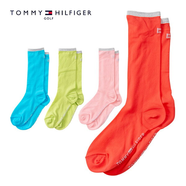 メーカー希望小売価格はメーカーカタログに基づいて掲載しています。TOMMY HILFIGER GOLF トミー オススメ おすすめ ゴルフウエア アパレル ゴルフ用品 ラウンド用品 ゴルフ ゴルフウェア ウエア アパレル 洋服 レディースウェア 女性用 ウィメンズ ソックス 靴下 クシュ ブルー オレンジ ピンク ライムグリーン TH23SSWEARトミー ヒルフィガー ゴルフ ソックス レディース シアーソックス THMB3S1F コーディネートのアクセントになるカラーシアーソックス。 ロゴとリブに銀糸を施し、女性らしさを演出。 クシュと履いて、丈バランスを変化させ、スタイリングに役立つアイテム。 素材 ナイロン / ポリエステル / ポリウレタン