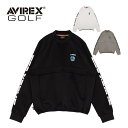 メーカー希望小売価格はメーカーカタログに基づいて掲載しています。AVIREX GOLF アビレックス ゴルフ オススメ おすすめ ゴルフ用品 ウエア アパレル ゴルフウェア 洋服 男性 メンズウェア アメリカ 空軍 ミリタリー トップス スウェット スエット プルオーバー 長袖 長そで ロングスリーブ クルーネック 丸首 オーバーサイズ AX23FWWEAR ホワイト ブラック グレー 黒 白アヴィレックス ゴルフ PTUライン ファスニング プルオーバー スウェット AVG3F-AP23 PTUライン。 動きやすいトレーニングウェア要素のスウェットにデザイン要素も加えたスウェット。 オーバーサイズ目のゆったりシルエットです。 素材 ポリエステル94％、ポリウレタン6％ メーカー公表目安サイズ M L XL 身長(cm) 165-175 175-185 175-185 チェスト(cm) 88-96 96-104 104-112 ウエスト(cm) 76-84 84-94 94-104