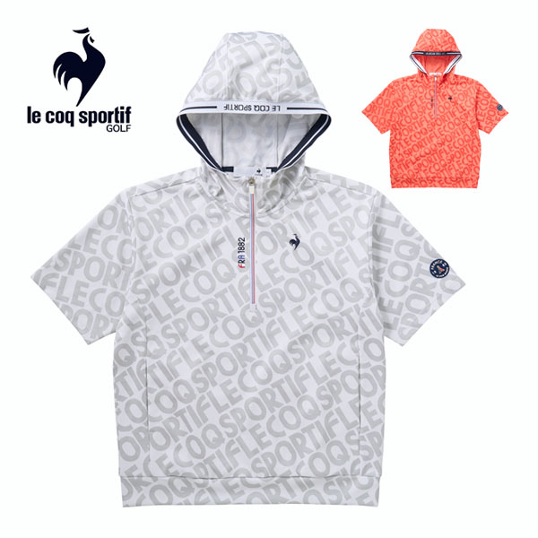 メーカー希望小売価格はメーカーカタログに基づいて掲載しています。le coq sportif GOLF ルコックゴルフ ルコック スポルティフ オススメ おすすめ ゴルフ ゴルフ用品 ウエア アパレル ゴルフウェア 洋服 女性 レディースウェア ウィメンズ トップス フード ジップアップ 半そで 吸汗 ストレッチ UV UPF50+ 白 ホワイト オレンジ LQ24SSWEARルコック レディース ゴルフウェア ストレッチフォーサー ジャガード ハーフジップ 半袖 パーカー QGWXJL50 LE COQ SPORTIFの文字をジャガードで表現した半袖パーカー。 素材はふくらみのある糸を使用し、通常のポリエステル糸よりもふんわりと軽く仕上げています。 一枚でも着られる半袖パーカーですが、肌寒い時期には長袖シャツやアンダーシャツとのレイヤードも楽しめます。 同素材のスカートとのセットアップコーデがおすすめです。 《機能》吸汗 / ストレッチ / UV CUT(UPF50+) 素材 本体 ポリエステル100% ワッペン 合成皮革 （ポリウレタン樹脂加工） サイズ目安 S M L LL 身長(cm) 149-155 155-161 159-165 165-171 バスト(cm) 74-80 79-85 84-90 89-99