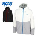 NCAAゴルフ メンズ ウェア フルジップ パーカー ハイブリッド 中綿ブルゾン NG1045 M-XL 【即納】