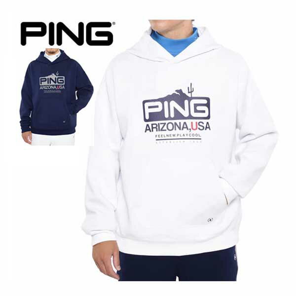 [タイムセール] ピン ネイティブライン ダンボール スウェットフーディ プルオーバー ウェア メンズ 2024年秋冬モデル 621-4262903 M-LL