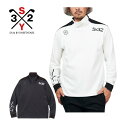 SY32 by SWEET YEARS メンズ ゴルフウェア ライトストレッチ ハイネック 長袖シャツ SYG-23A03 M-XL 【即納】(4)