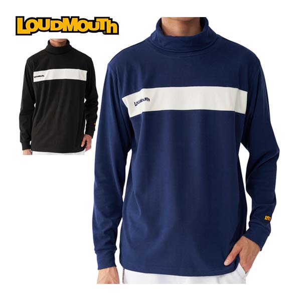 ラウドマウス タートルネック 長袖シャツ ゴルフウェア メンズ M-LL 773-503 【即納】