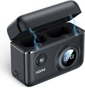 llano NP-W235 バッテリーパック 富士フィルム カメラバッテリー 充電器 PD(バッテリー2個まで同時充電可能/USB-C 充電ポート/PD18W ...