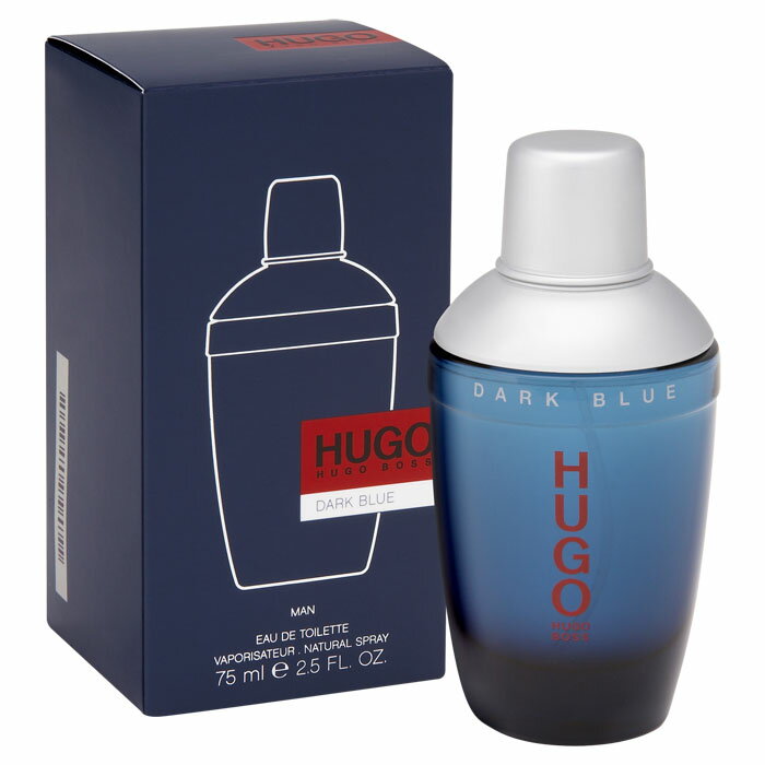 ヒューゴ ボス ヒューゴ ダークブルー 75ML EDT SP ( オードトワレ ) HUGO BOSS 人気 メンズ フレグランス 香水 【楽ギフ_包装】