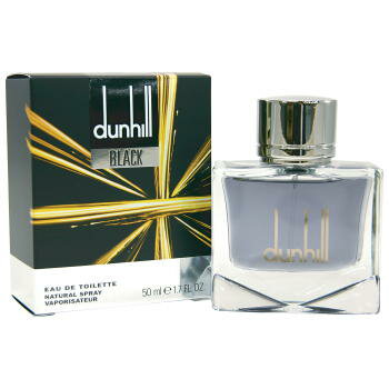 _q ubN 50ML EDT SP ( I[hg ) DUNHILL BLACK lC Y tOX  yyMt_z