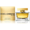 ドルチェ&ガッバーナ ザ ワン 30ML EDP SP ( オードパルファム ) DOLCE&GABBANA THE ONE EAU DE PARFUM 人気 レディース フレグランス 香水 D&G ドルガバ 【楽ギフ_包装】