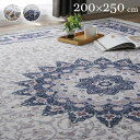 Symphony シンフォニー クラシック柄ラグマット 約200×250cm