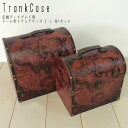 TrankCase ドーム型トランクケース S・L 各1セット(店舗ディスプレイ用)