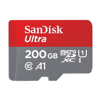 SanDisk200GBmicroSDXCUHS-IA1対応Class10「SDSQUAR-200G」Ultra海外パッケージ品
